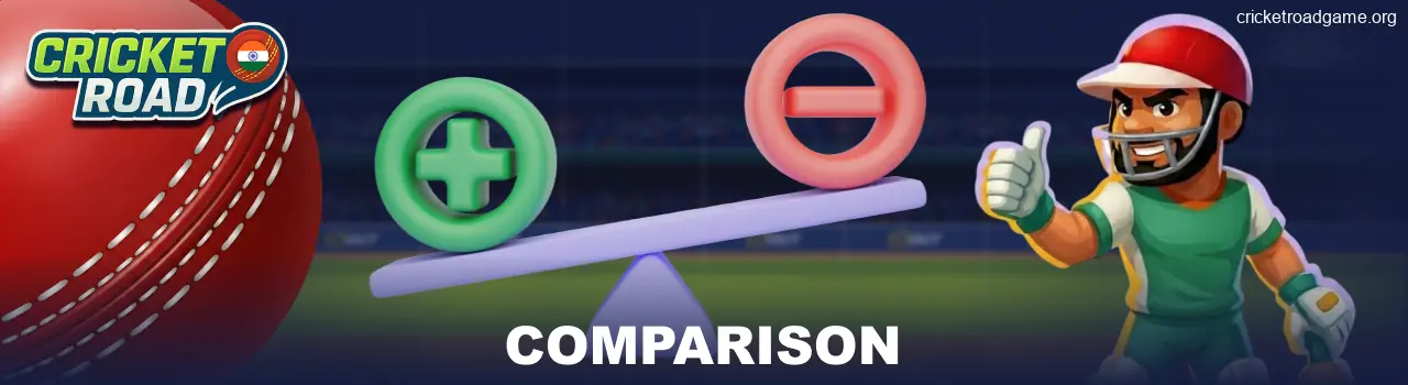 Differences in Cricket Road IN
