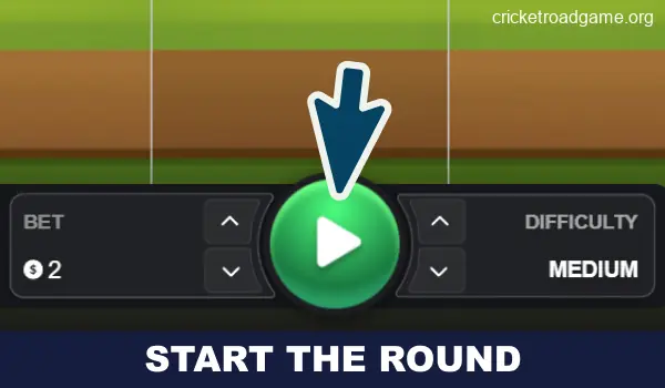 Start a round in Cricket Road IN
